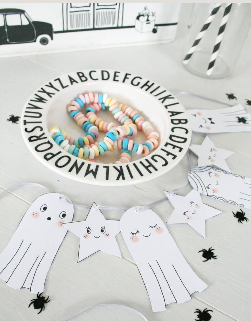 DIY Halloween Girlande by Mimirella