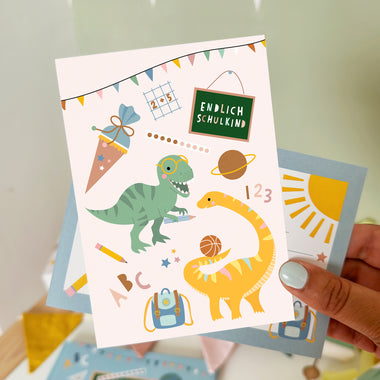 Invitation dinosaur