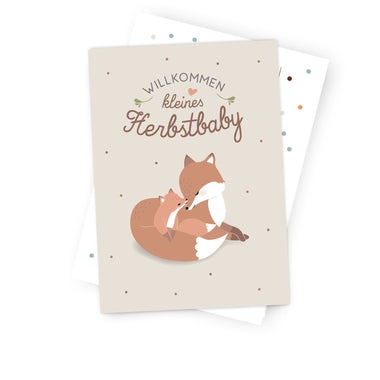 Greeting Card "Hello Autumn Baby"