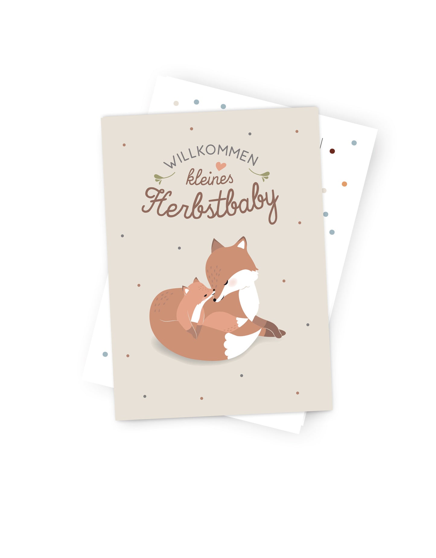 Greeting Card "Hello Autumn Baby"