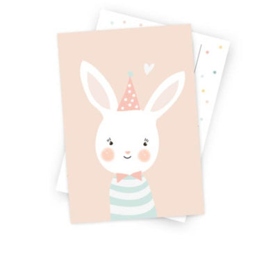 Postcard "Miss Rabbit"