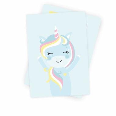 Postcard "little Miss Unicorn"