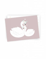 Postcard "Swans"