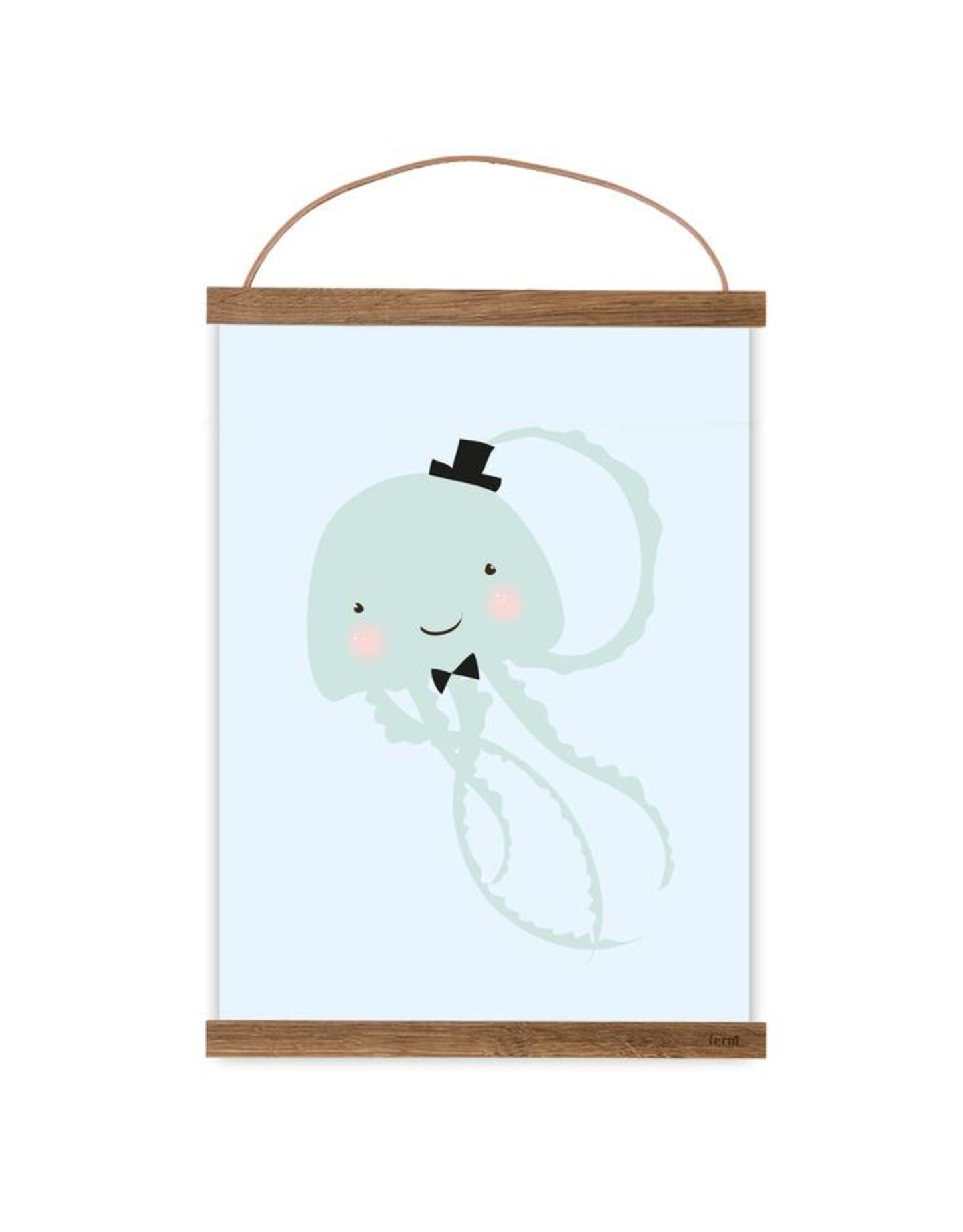 Poster "small jellyfish"