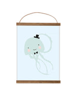 Poster "small jellyfish"
