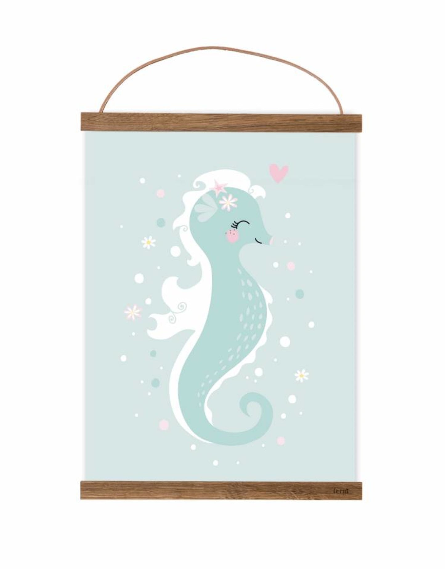 Poster "little seahorse"
