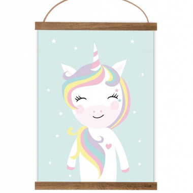 Poster "little miss Unicorn"
