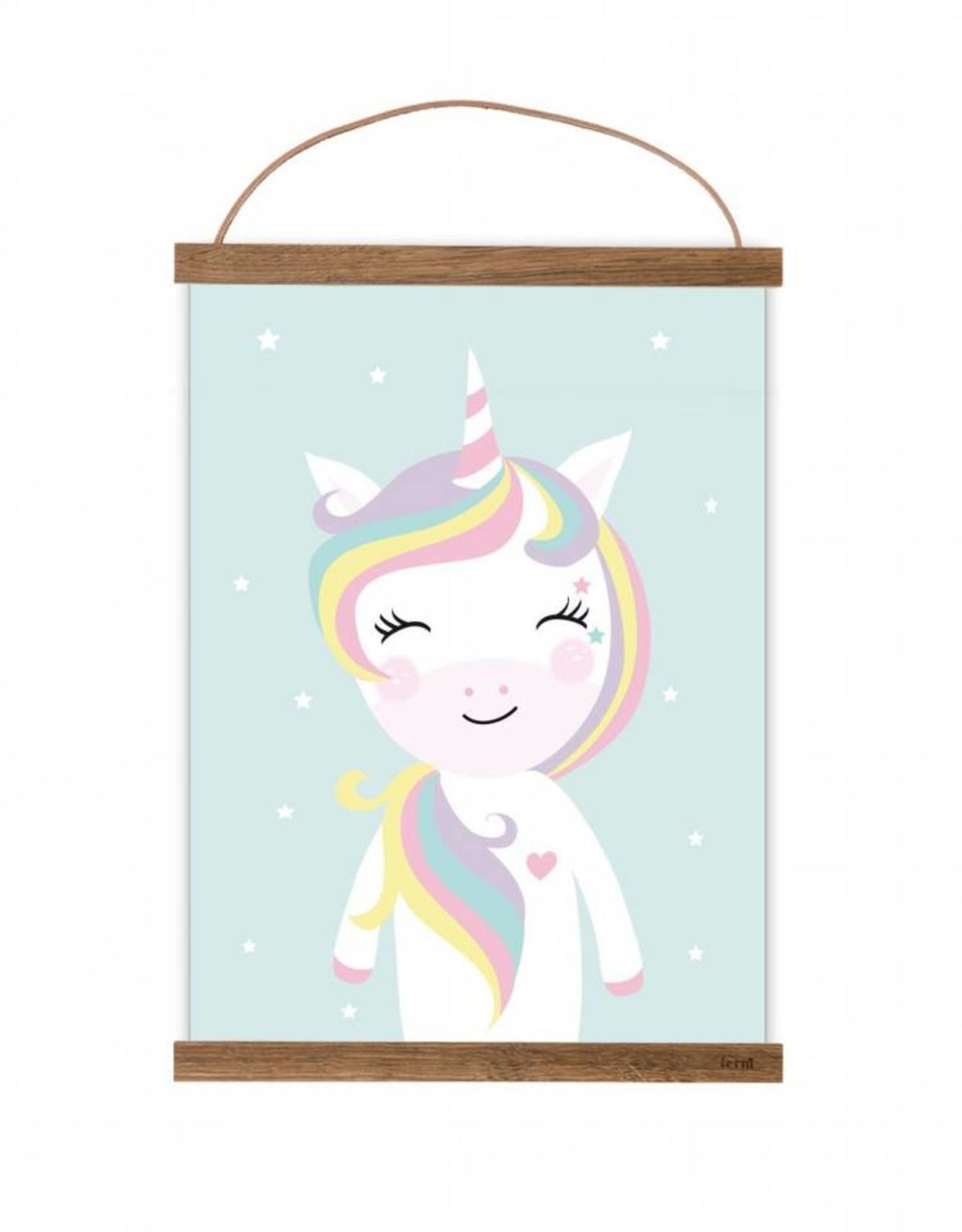 Poster "little miss Unicorn"