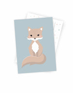 Postcard "Little Fox Cub"