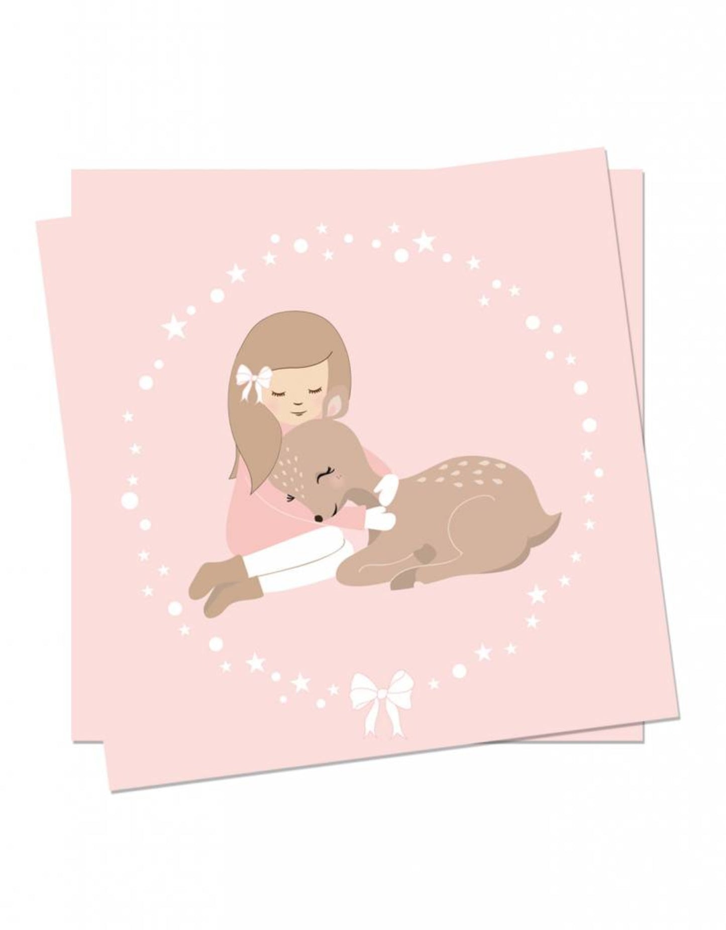 Greeting Card "Winter Girl"