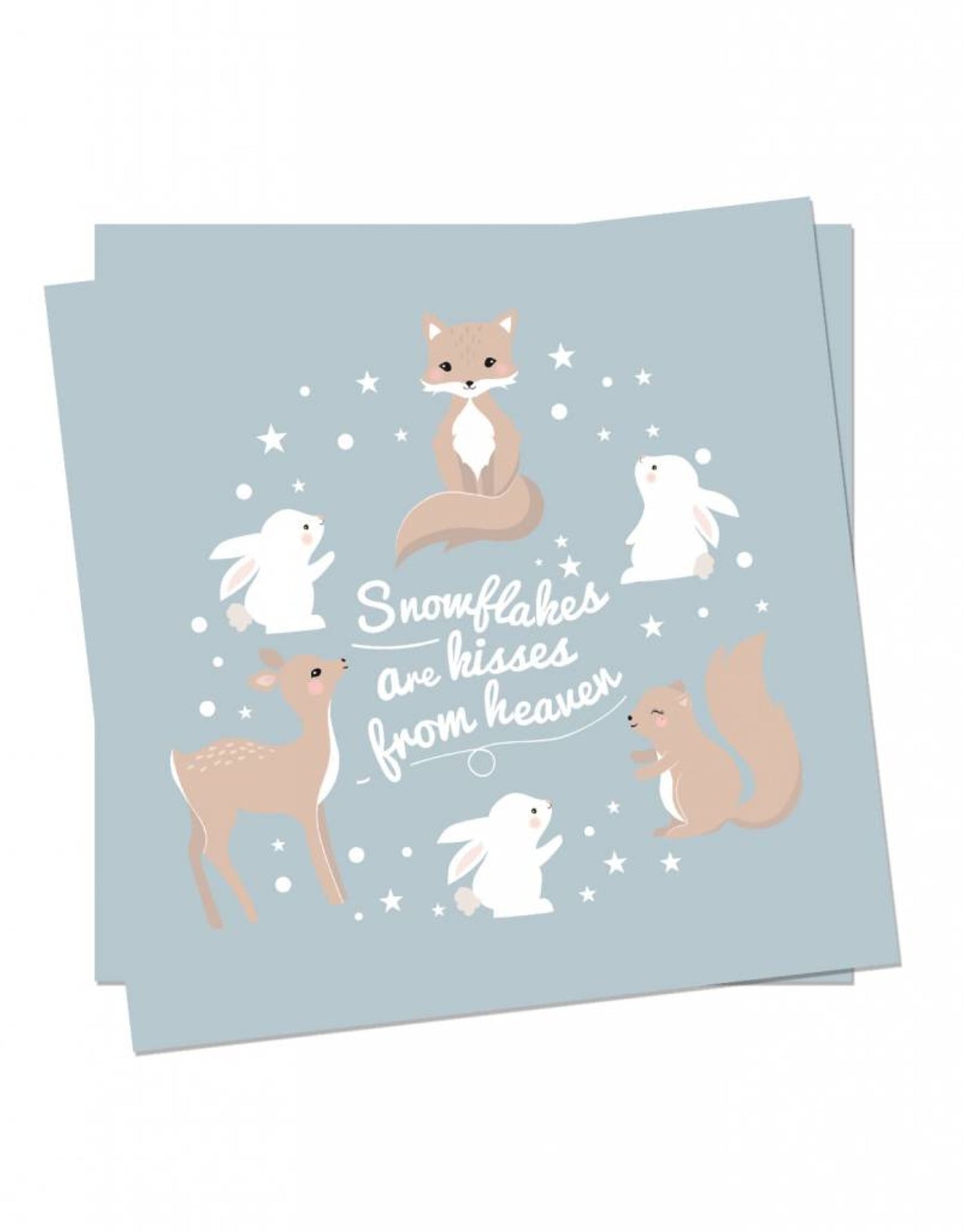 Greeting Card "Winter Animals"